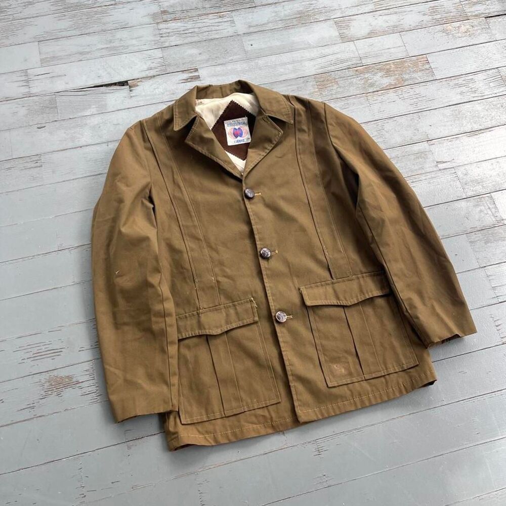 Vintage 1970s International Fashion Safari Jacket
